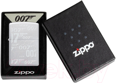 Зажигалка Zippo James Bond / 48735 (серебристый)