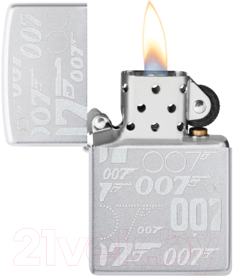 Зажигалка Zippo James Bond / 48735 (серебристый)