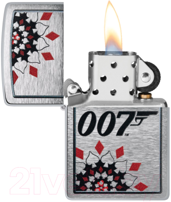 Зажигалка Zippo James Bond / 48734 (серебристый)