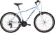 Велосипед Kross Lea 1.0 D 26 / KRLE1Z26X19W006894 (M, голубой/темно-синий) - 