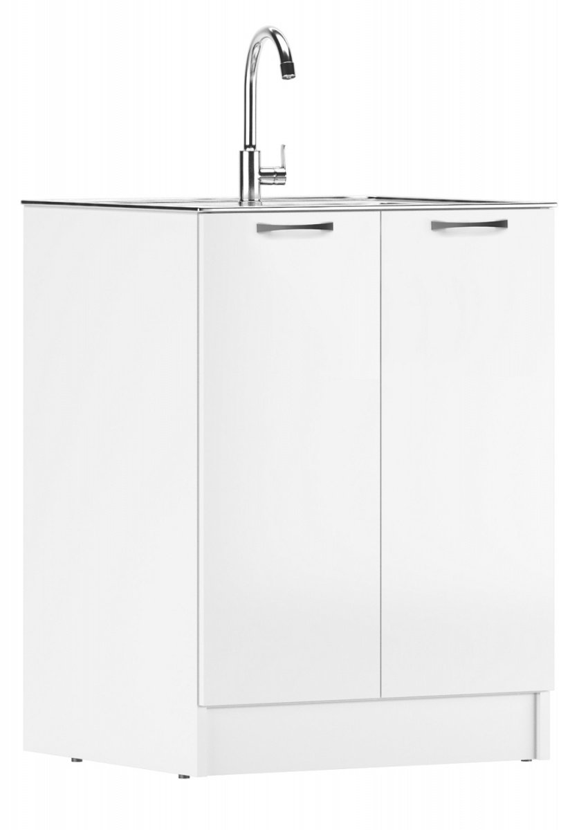 Шкаф под мойку Домино D6060BL (60x60, белый)