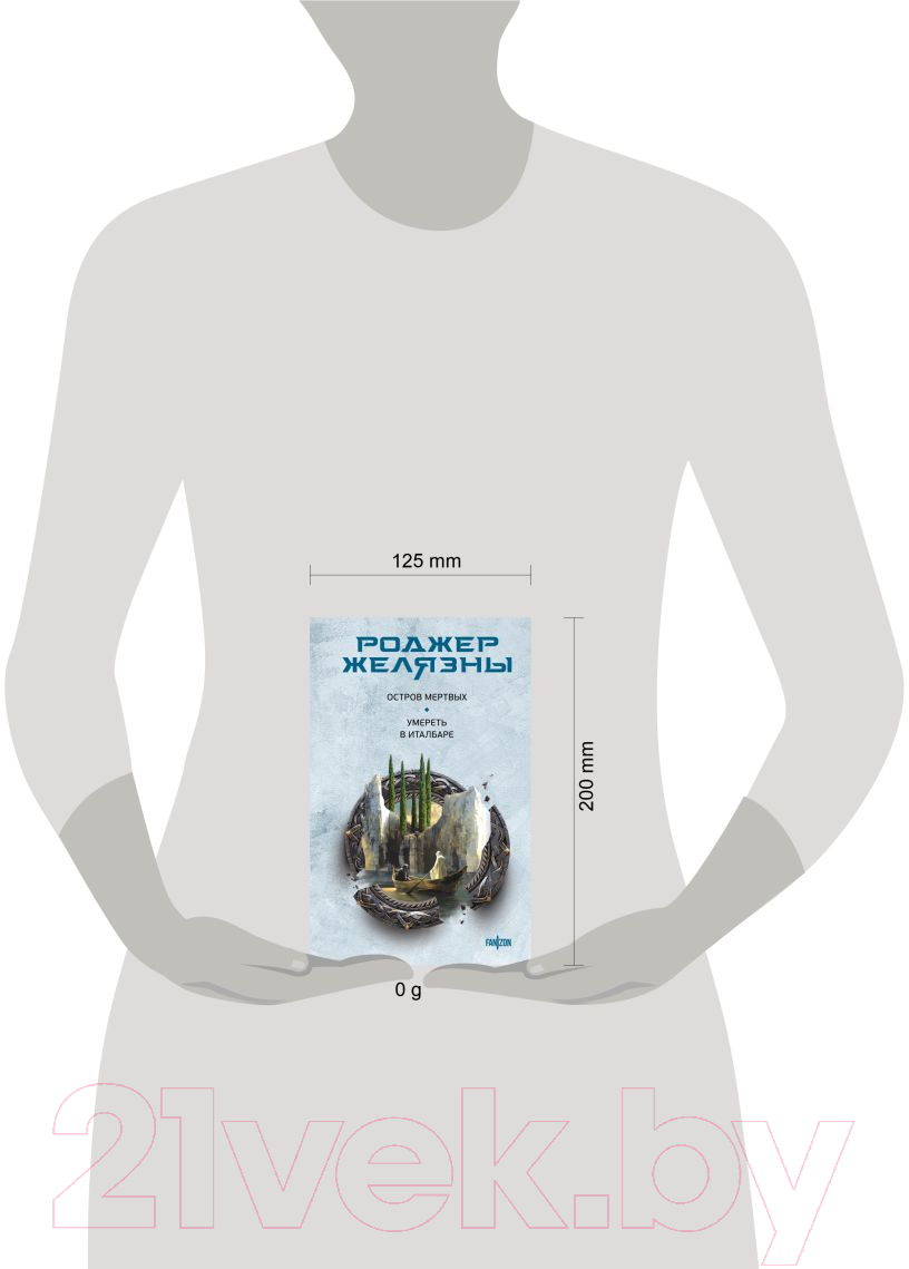 Художественная книга Fanzon Остров мертвых. Умереть в Италбаре / 9785041962432 (Желязны Р.) — фото 4