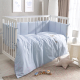 Комплект постельный для малышей Perina Teddy Sateen Collection / ТДСК6-01.10 (голубой) - 