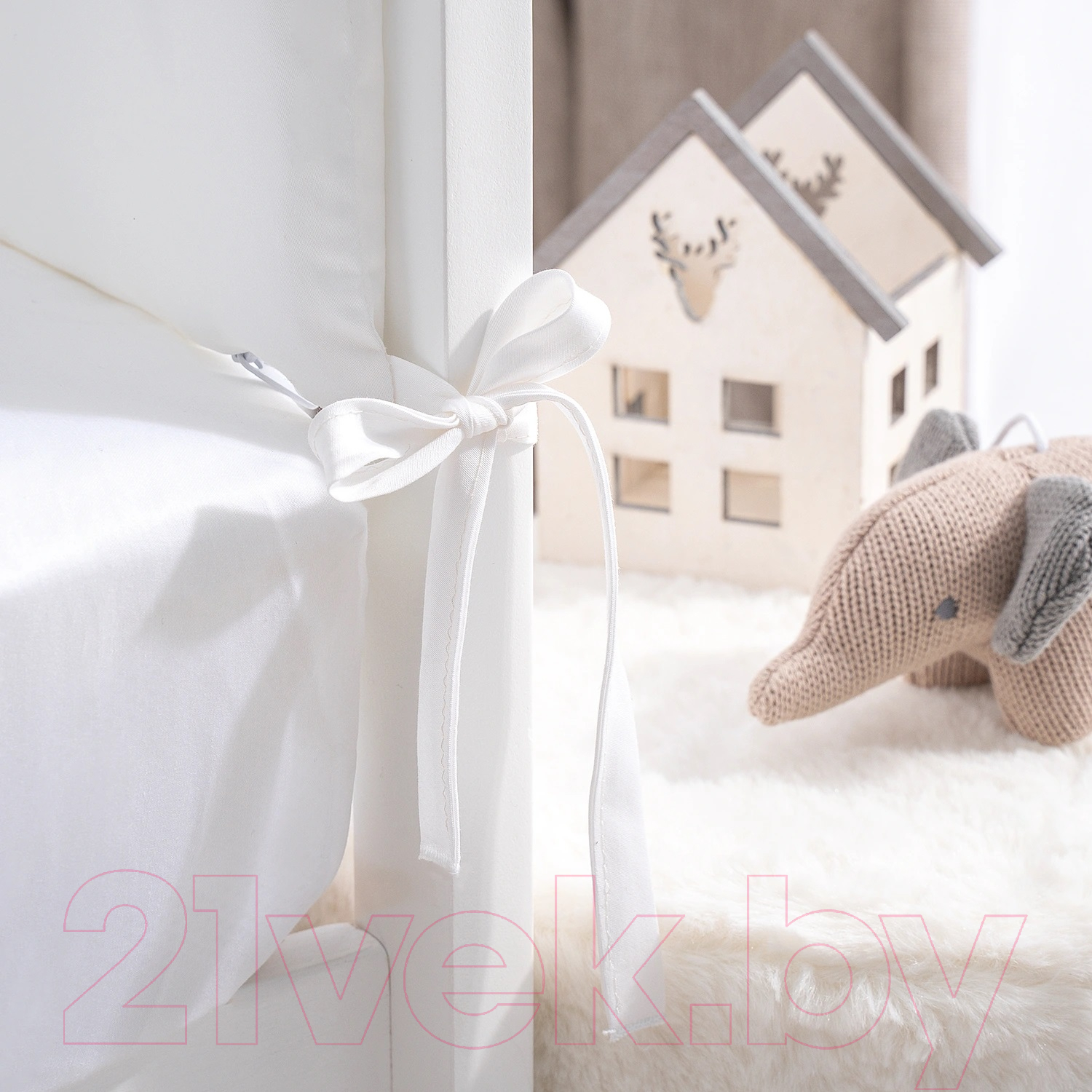 Комплект постельный для малышей Perina Teddy Sateen Collection / ТДСК6-01.3