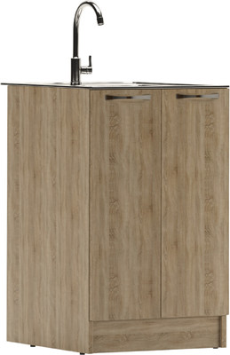 Шкаф под мойку Домино D6050DS (60x50,дуб сонома) - 
