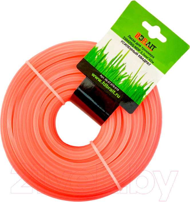Леска для триммера Brait BR 3.30x42м Dual-Cut 33042 SQ-NDP (бухта)
