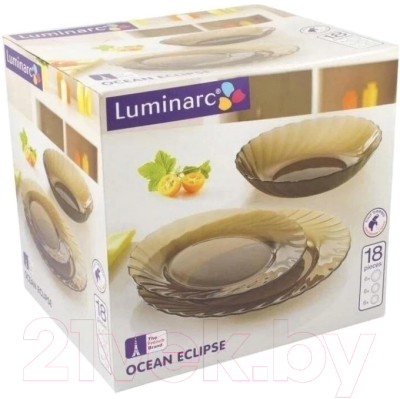 Набор тарелок Luminarc Ocean Eclipse L7705 (18шт)