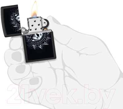 Зажигалка Zippo Dragon Eye / 48608 (черный)