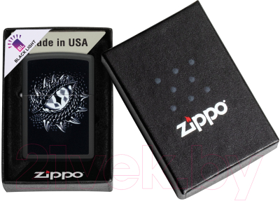 Зажигалка Zippo Dragon Eye / 48608 (черный)