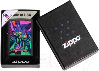 Зажигалка Zippo Counter Culture / 48386 (черный)