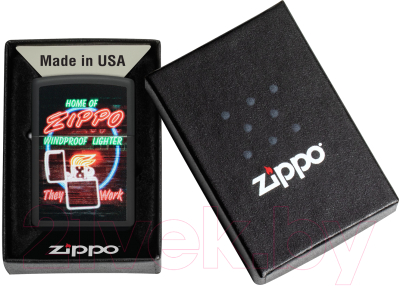 Зажигалка Zippo Classic / 48455 (черный)