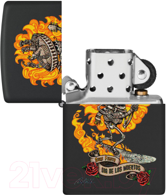 Зажигалка Zippo Rick Rietveld / 48954 (черный)