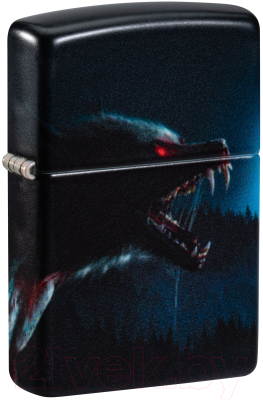 Зажигалка Zippo Horror Wolf / 48923 (черный)