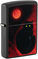 Зажигалка Zippo Black Cat / 48453 (черный) - 