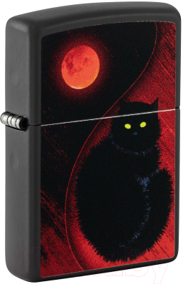 Зажигалка Zippo Black Cat / 48453 (черный)