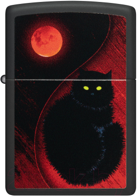 Зажигалка Zippo Black Cat / 48453 (черный)