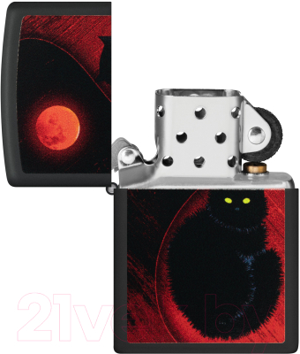 Зажигалка Zippo Black Cat / 48453 (черный)