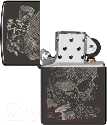 Зажигалка Zippo Skull / 48590 (черный)