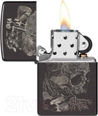 Зажигалка Zippo Skull / 48590 (черный)
