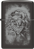 Зажигалка Zippo Clown / 48914 (черный) - 