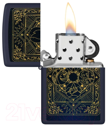 Зажигалка Zippo Elements Design / 48958 (синий)