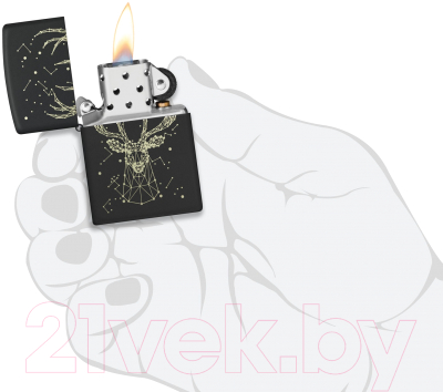 Зажигалка Zippo Deer / 48385 (черный)