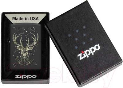 Зажигалка Zippo Deer / 48385 (черный)