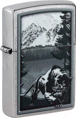 Зажигалка Zippo Mountain Lion / 48381 (серебристый)