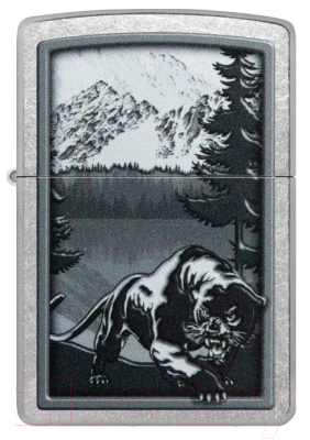 Зажигалка Zippo Mountain Lion / 48381 (серебристый)