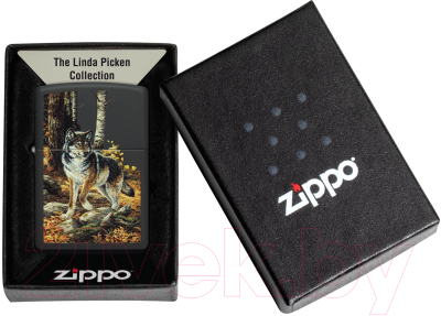 Зажигалка Zippo Linda Picken / 48970 (черный)