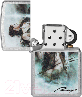 Зажигалка Zippo Luis Royo / 48962 (серебристый)