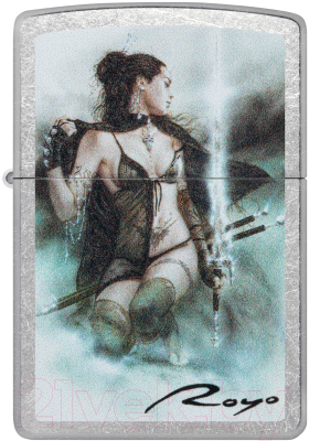 Зажигалка Zippo Luis Royo / 48962 (серебристый)