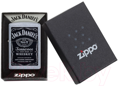 Зажигалка Zippo Jack Daniels / 24779 (серебристый)