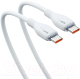 Миниатюра изображения товара Кабель Baseus Pudding Type-C to Type-C 100W / P10355702221-01 (2м, белый)