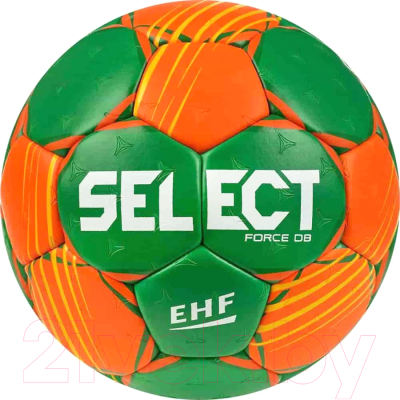 Гандбольный мяч Select Force Db V22 / 1622858446 (размер 3, оранжевый/зеленый)