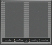 Индукционная варочная панель Maunfeld CVI594SF2MDGR LUX - 