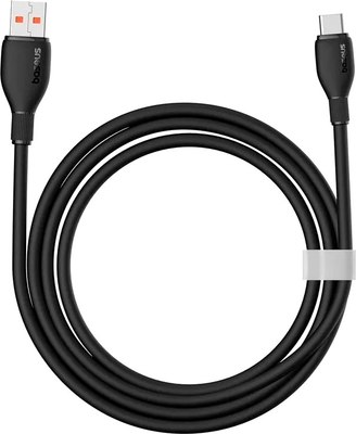 Кабель Baseus Pudding USB to Type-C 100W / P10355703111-00 (1.2м, черный) - 