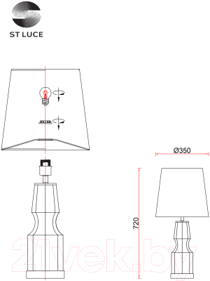 Прикроватная лампа ST Luce SL1005.904.01