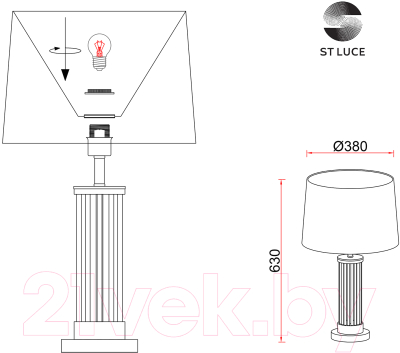 Прикроватная лампа ST Luce SL1003.304.01