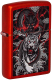Миниатюра изображения товара Зажигалка Zippo Dragon Tiger Design / 48933 (красный)