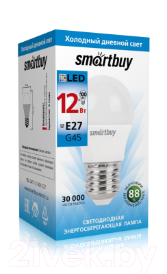 Лампа SmartBuy SBL-G45-12-60K-E27