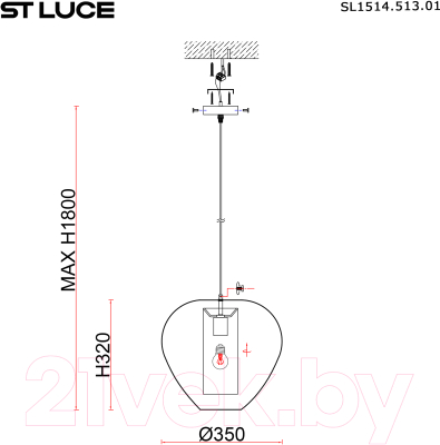 Потолочный светильник ST Luce SL1514.513.01