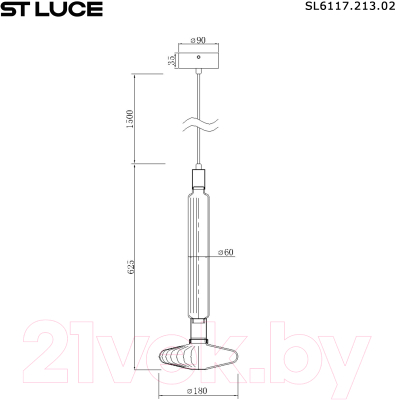 Потолочный светильник ST Luce SL6117.213.02