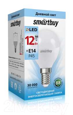 Лампа SmartBuy SBL-P45-12-40K-E14