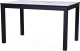 Обеденный стол Мир стульев Саен 30 120x80/50 (мрамор белый/черный муар) - 