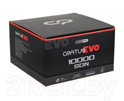 Катушка безынерционная Carp Pro Cratus Evo 10000 SDN / CPCE10SDN