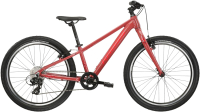 Велосипед Kross Lea JR 1.0 D 24 / KRLEJ124X12W007422 (бордовый/розовый) - 