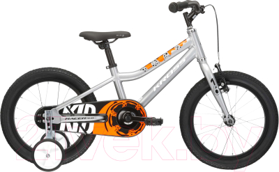 Детский велосипед Kross Racer 4.0 M 16 / KRRA4Z16X10M005104 (серебристый/белый)
