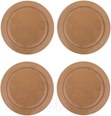 Изображение товара Набор тарелок Lefard Tint / 48-835-3 (4шт, мокко)
