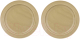 Набор тарелок Lefard Tint / 48-853-2 (2шт, фисташковый) - 